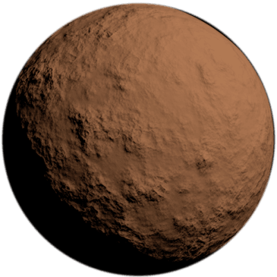 Traveller RPG Planet: Brown Rock Planet
