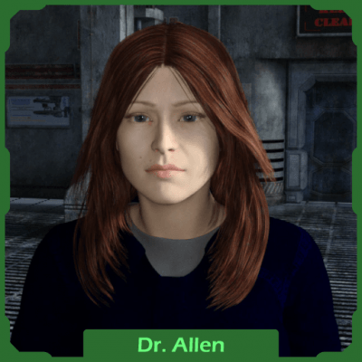 Traveller RPG Character: Doctor Allen